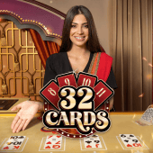 32 Baraha live casino card table